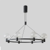 Подвесная люстра Crystal Lux DUET SP56W LED BLACK
