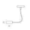Трековый однофазный светильник Lightstar Linea 236037