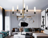 Люстра на штанге Ambrella Light High Light Ceramo Modern LH53263