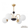 Люстра на штанге Arte Milano Napoli 312066/D700/4 BS/BK