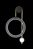 Бра Crystal lux CORIDA AP25W LED BLACK/GOLD
