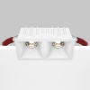 Встраиваемый светильник Maytoni Technical Alfa LED DL043-02-10W4K-SQ-W
