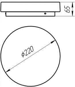 Накладной светильник Arte Lamp Aqva-tablet Led A6818PL-1WH