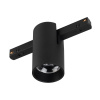 Трековый магнитный светильник Arlight MAG-ORIENT-AXIO-R60-15W Warm3000 (BK, 24 deg, 48V) (IP20 Металл) 059257