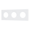 Рамка стеклянная на 3 поста Arlight FRM-GLARE-GC-3-WH 043838