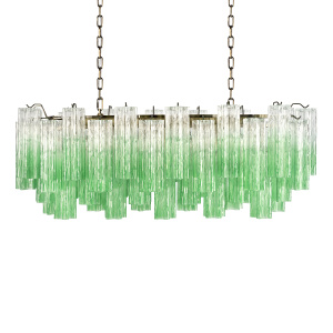 Подвесная люстра Loft IT Murano 10580/1000R Clear green