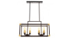 Подвесная люстра Lumina Deco Waldorf LDP 1140-8 BK+MD