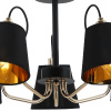 Люстра на штанге Illumico IL6120-5COU-79 BK GD