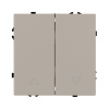 Механизм выключателя управления шторами Arlight SWT-NOBE-MKR2-SFPL-CA (230V, 10A) (Кашемир) 059434