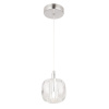Подвесной светильник Crystal Lux BOX SP1 CHROME/TRANSPARENT