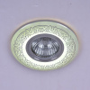 Встраиваемый светильник Reluce 09502-9.0-001MN MR16+LED3W WH/CR