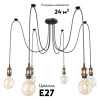 Люстра-паук LOFT IT Spider Loft1162A/6