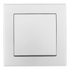 Выключатель одноклавишный Arte Milano SET06-1-30-1 silver