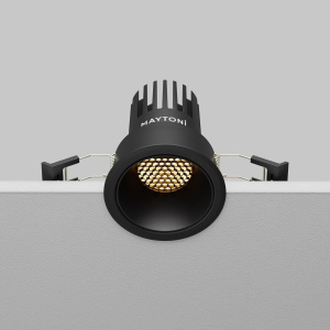 Встраиваемый светильник Maytoni Dip DL115-10W-2.7K-B