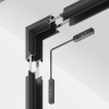 Коннектор для трека Maytoni Technical Accessories for tracks Gravity TRX010ICL-22B
