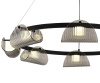 Подвесная люстра Kink Light Каспи 08447-8A,19(16)