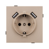 Механизм розетки с USB зарядкой Arlight SCT-TENDO-MUAA-PL-GD (230V, 16A) 054085