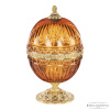 Настольная лампа Bohemia Ivele Crystal 5680L/22 G Amber/M-1G