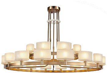 Потолочная люстра Newport Jessica 4338+16/C new gold М0070341
