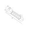 Трековый однофазный светильник Hesby Lighting Skylite HSBL_0050