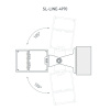 Профиль Arlight SL-LINE-4970-2000 BLACK (BY) (Алюминий) 062513