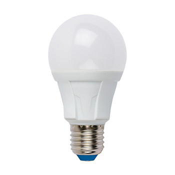 Лампа светодиодная диммируемая (UL-00004289) Uniel E27 12W 4000K матовая LED-A60 12W/4000K/E27/FR/DIM PLP01WH