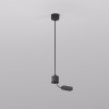 Подвод питания для подвесного монтажа трека Denkirs Smart Base TR2124-BK