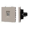 Механизм компьютерной розетки Arlight SCT-NOBE-MPC1-SFPL-CA (RJ-45, CAT6) 059438