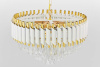 Подвесная люстра Lumina Deco Funneli LDP 6003-500 WT+F.GD