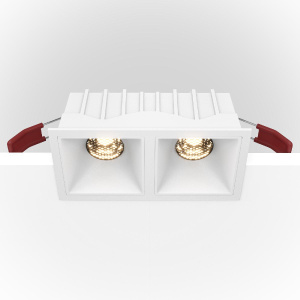 Встраиваемый светильник Maytoni Technical Alfa LED DL043-02-10W3K-D-SQ-W