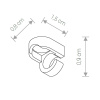 Крепление для светильника Nowodvorski Cameleon Mounting B White 8394