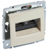 Розетка компьютерная 2хRJ45 Legrand Galea Valena STP 10 GIGA слоновая кость 774173