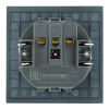 Розетка 1-местная Stekker 250В 16А Мия RST16-3112-05 50455
