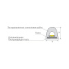 Светодиодная лента герметичная Arlight RTW-PWT-A180-13mm 24V Day4000 (14.4 W/m, IP68, 2835, 5m) 024291(2)