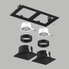 Встраиваемый светильник Lightstar Domino (214527+214507+214507+214007+214007) D5270707BMOD