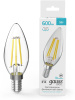 Светодиодная филаментная лампа Gauss Basic Filament E14 5W 4000K свеча 50312252