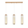 Подвесной светильник Indigo Rilucente 11061/3P Gold V000150L