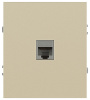 Розетка Эра Arktik 16-3107-04 информационная RJ45 шампань Б0070477