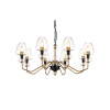 Подвесная люстра Elstead Lighting Armand DL-ARMAND8-AB