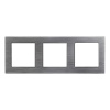 Рамка на 3 поста Arlight FRM-PRESTO-ALS-3-GR 043858