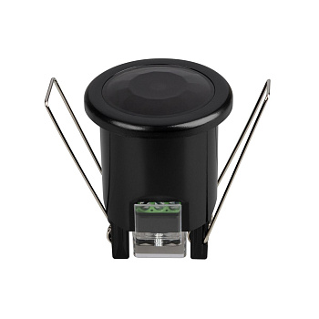 Инфракрасный датчик движения Arlight NAVE-PIR-BUILT-R50-400W-BK (230V, 1.7A, MINI, IP20) (Пластик) 054730(1)