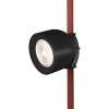 Трековый однофазный светильник Denkirs Belty spot DK5640-BK