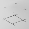 Основание на тросовых подвесах Hang для трековых светильников Maytoni Technical Flarity TFC-Flar-H04-B