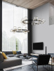 Подвесной светильник Delight Collection Art Deco Bubble KM1294P-24 black/clear