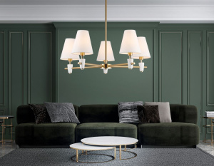 Люстра на штанге Ambrella Light High Light Ceramo Classic LH75044