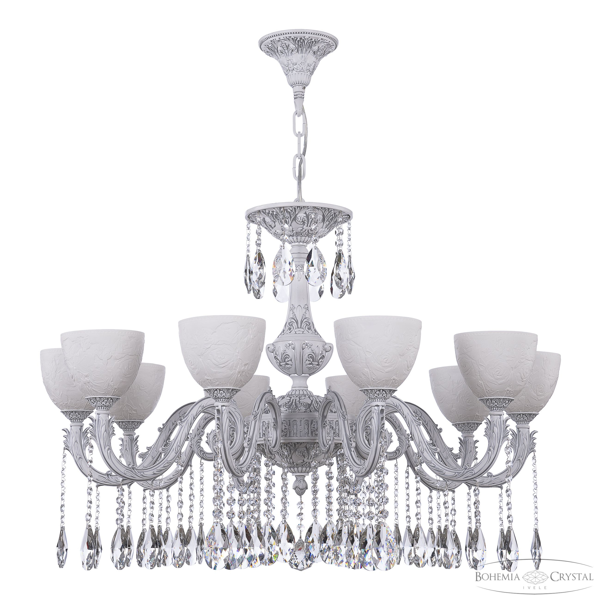 Подвесная люстра Bohemia Ivele Crystal AL79101/10/300 A WMN P1 U Rose