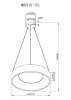 Подвесная люстра Myfar Shannon MR2191-1PL