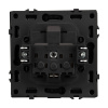 Механизм розетки влагозащищённый Arlight SCT-NOBE-MCP-SFPL-BK (230V, 16A) 054281
