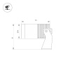 Прожектор Arlight ALT-RAY-R44-8W Warm3000 (DG, 33 deg, 230V) (Arlight, IP67 Металл, 3 года) 037787