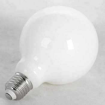 Лампа светодиодная Lussole Е27 6W 2200K шар белый GF-L-2104